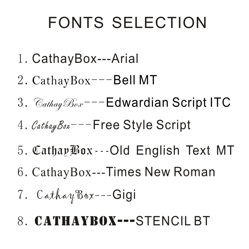 Персонализированный комплект из двух предметов нержавеющей стали без рисунка