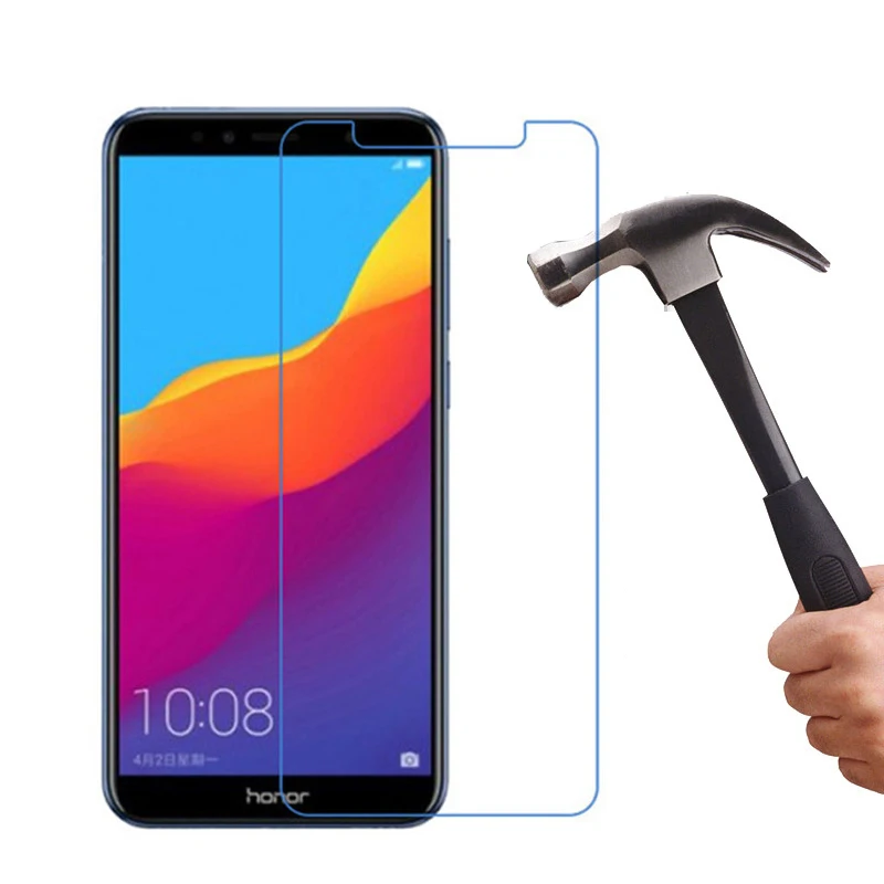 2 шт. закаленное Стекло huawei Honor 8X9 Lite 10 8X Максимальная защита экрана P9 P20 Pro Y6 Y7 Y9 2018