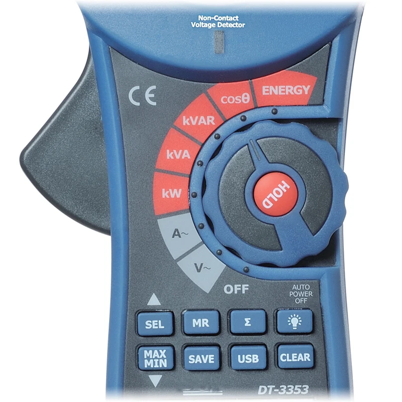 Цифровой измеритель мощности цифровой зажим на стол с USB интерфейсом|clamp meter|digital