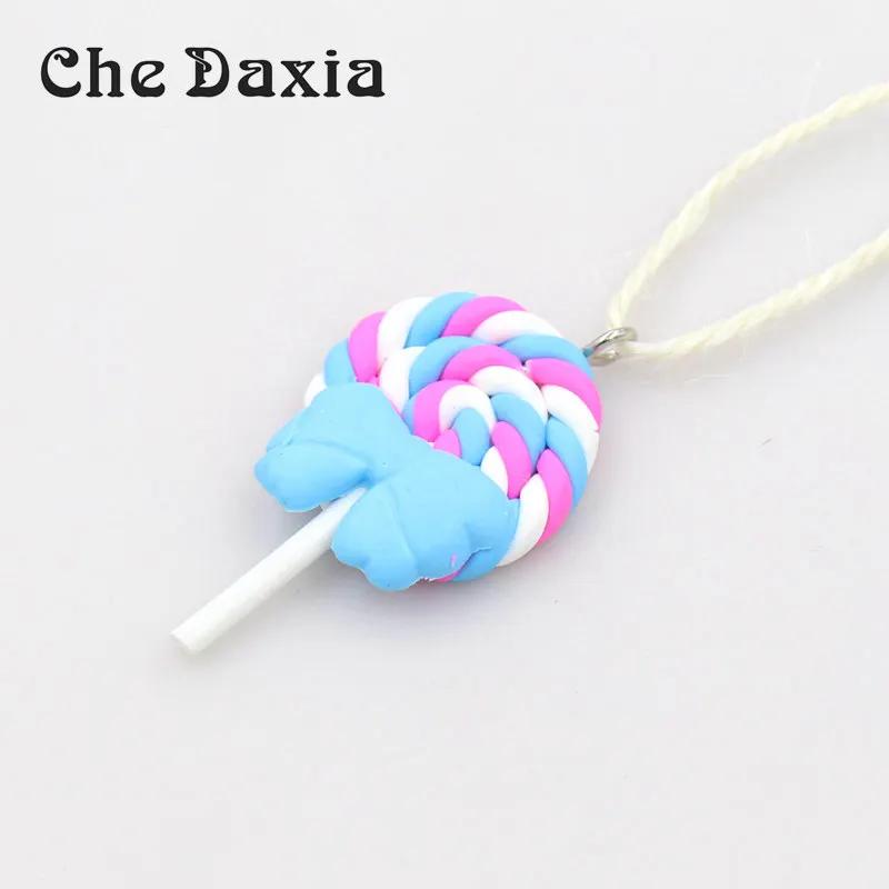 Смешанные цвета 10 шт./упак. фимо леденец Подвески для DIY ювелирных изделий