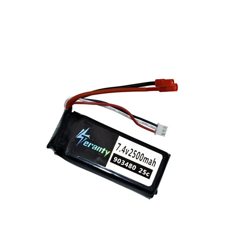 7.4v 2500mAh Lipo battery for Syma X8C X8W X8G X8 RC Quadcopter Spare Parts 903480 25c Battery 12428 12423 Cars 5pcs | Игрушки и хобби