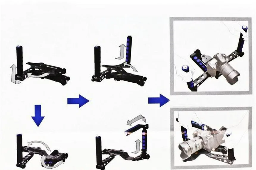 Камера DSLR Rig кино комплект плечевое крепление для canon 5D II 7D 60D bh52 | Электроника