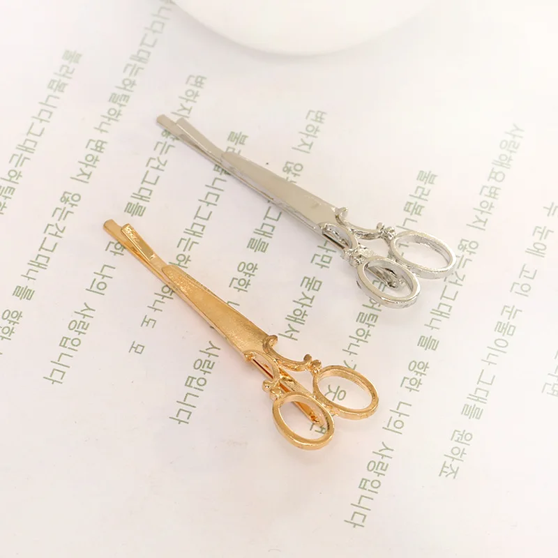 2 шт. новый корейский головной убор шпильки ножницы боковые зажимы аксессуары для