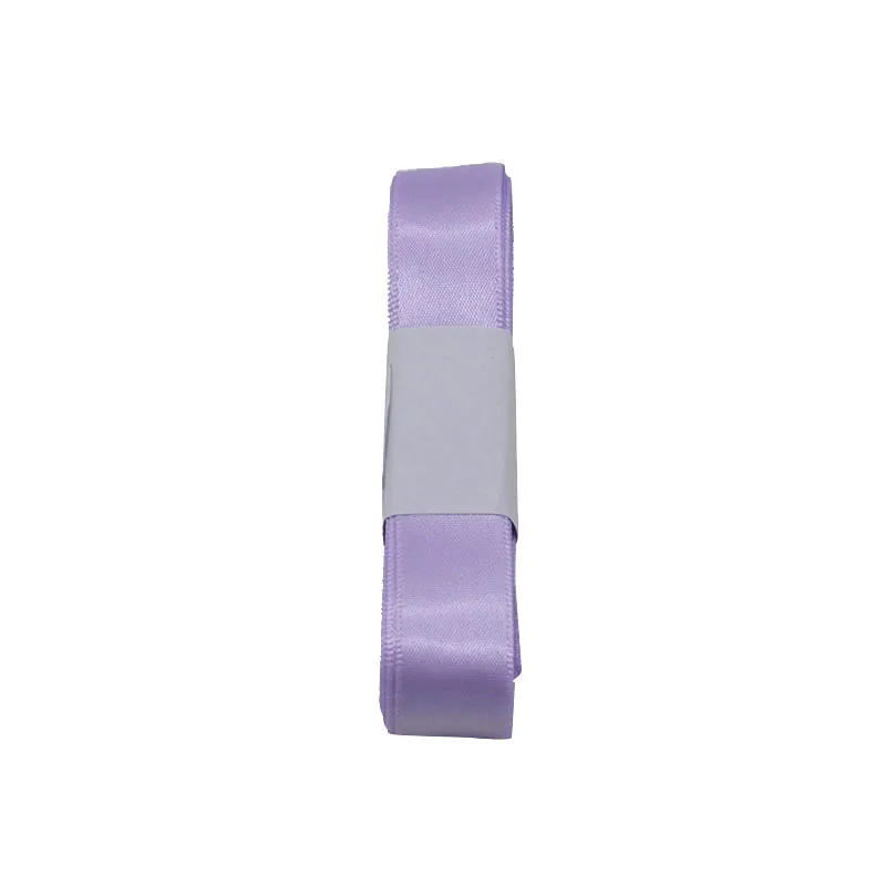 light purple 5 метров хорошая текстура атласная упаковочная лента Материал DIY ремесло для подарочных коробок на свадебную вечеринку упаковка товары для украшения дома - Цвет: light purple