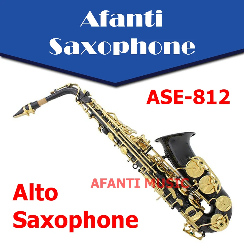 

Afanti Music Eb tone / Brass body / Nickel Plated Alto Saxophone (ASE-812)