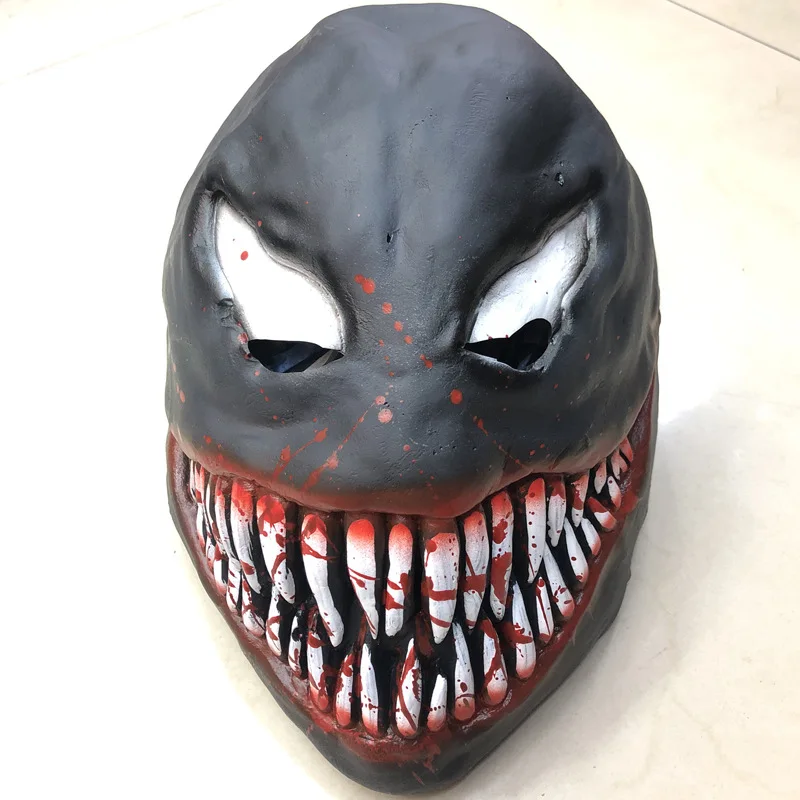 Маска яда для Хэллоуина карнавальный костюм эдард Брок Dark Superhero маска полимерный