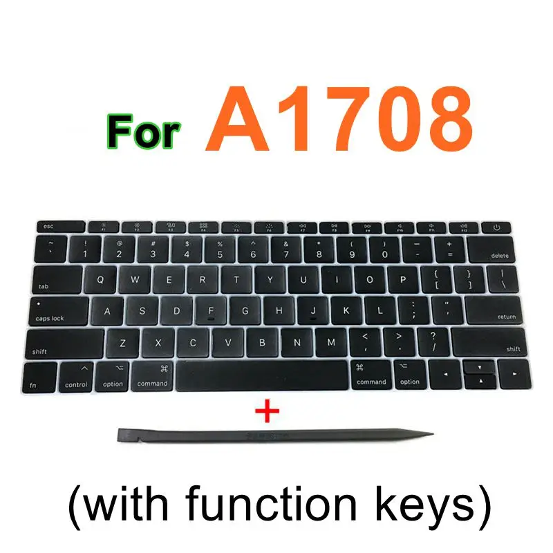 Полный комплект ключей от клавиатуры Faishao колпачки для Macbook Pro Retina 13 &quot15&quot A1706 A1707