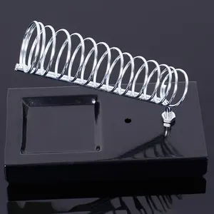 Алюминиевая железная подставка, квадратная железная подставка, многофункциональный держатель для оловянной проволоки, простое литье железа, прочная специальная