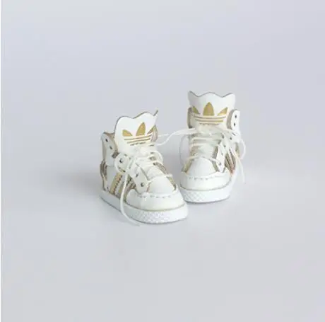 white Новинка 2,9 см кукольная обувь спортивная обувь для Blyth Skater кроссовки обувь для Licca, Azone, Momoko куклы аксессуары Игрушки для девочек - Цвет: white
