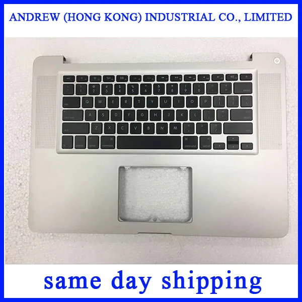 Подлинная A1278 Topcase Для Macbook Pro 1" A1278 нам Topcase Упор для рук w/US клавиатура+ Подсветка 2011 2012 год