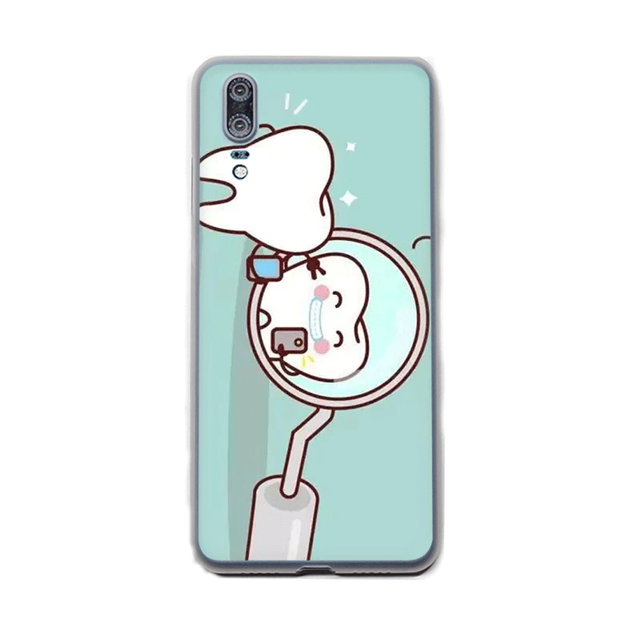 Чехол Desxz для P Smart P30 P8 P9 P20 P10 Pro Lite Plus MINI Hard Cover Dentista Dental|Чехлы-накладки| |