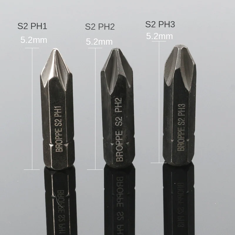 3 шт. Крестовая электрическая Магнитная отвертка Набор бит мм 8 Шестигранная