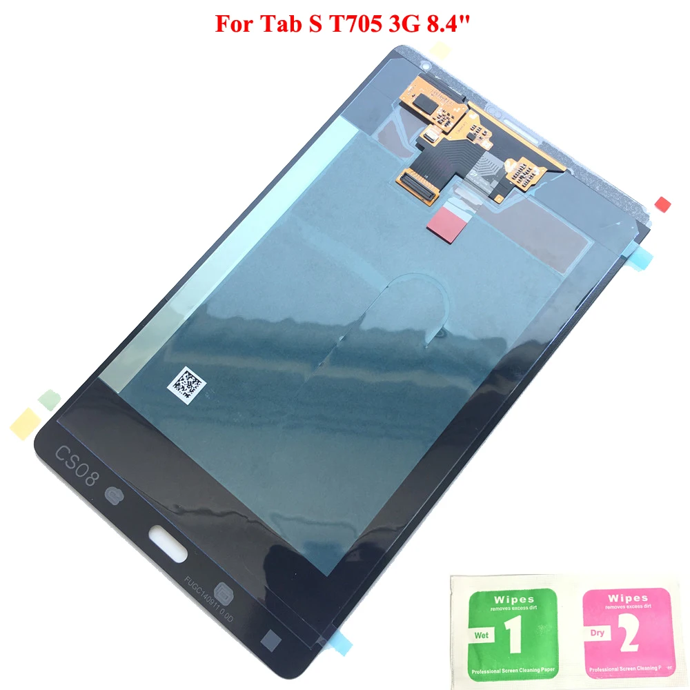 Для samsung GALAXY Tab S T705 3g 8," ЖК-дисплей сенсорный экран дигитайзер Сенсорная панель Замена