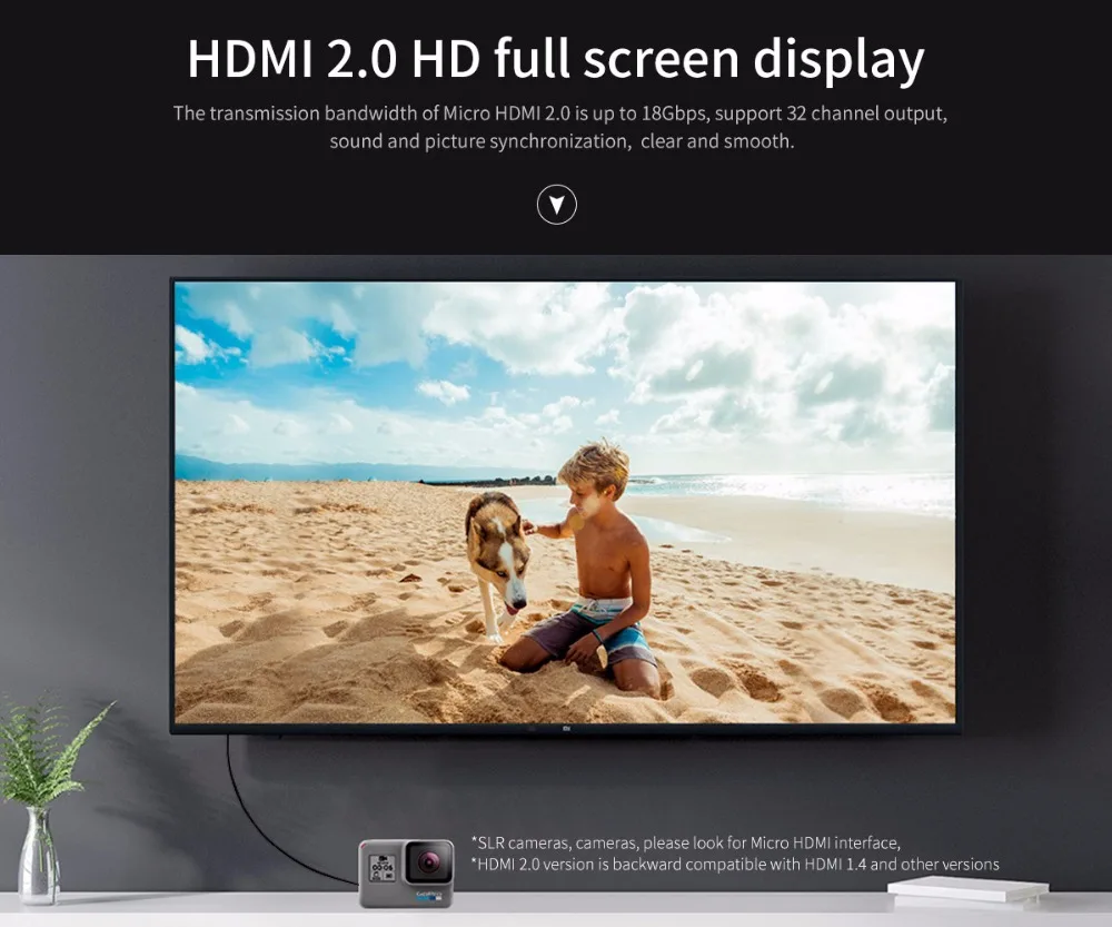 Кабель HDMI ORICO 4K 3D для HD TV сплиттер switcher PS3 проектор LCD компьютер 0 5/1/1. 5/3 м