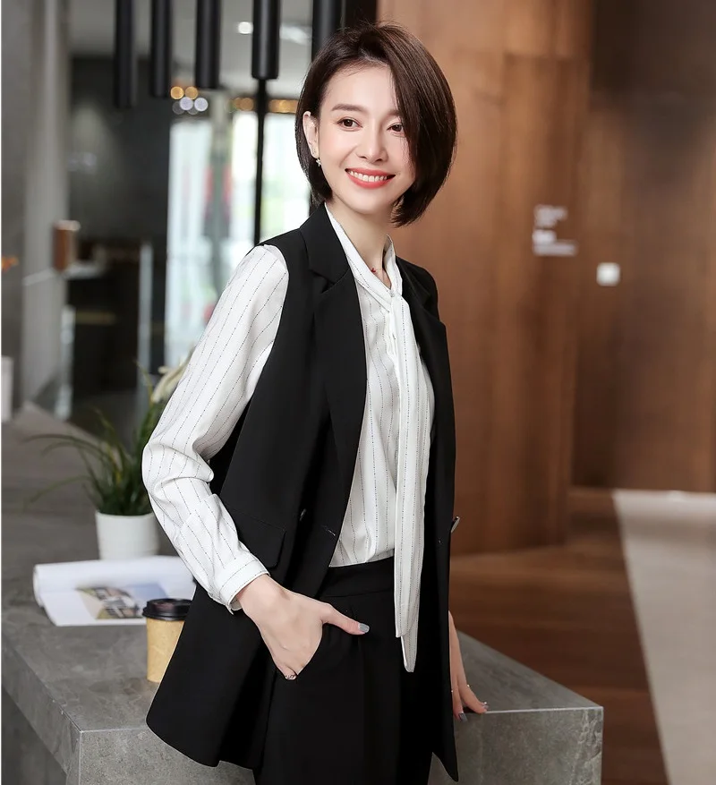 Женский деловой жилет в клетку деловая безрукавка весна-лето 2019 | Женская одежда