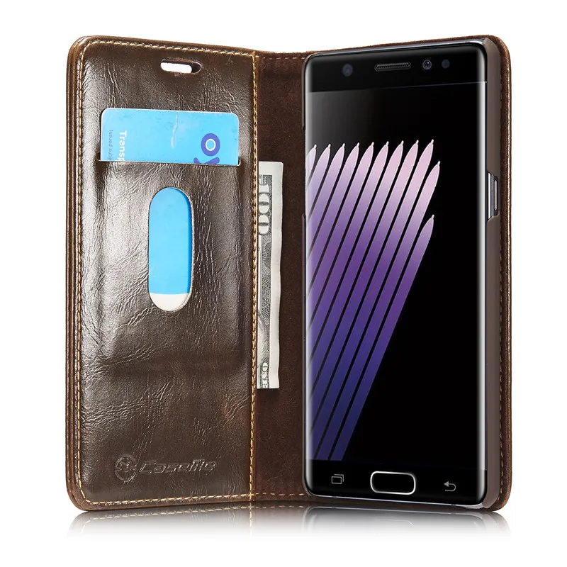 A750 Case For Samsung A6 A7 A8 A9 2018 Note 8 9 CaseMe Wallet Leather Flip Cover S8 S9 J4 J6 Plus Phone | Мобильные телефоны и