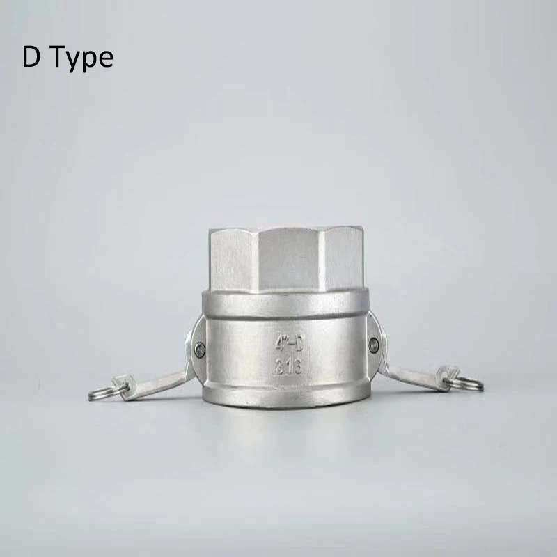 1/2 &quot3/4&quot 1 &quotТип D Быстрый Кулачковый Зажим BSPT из нержавеющей стали 304