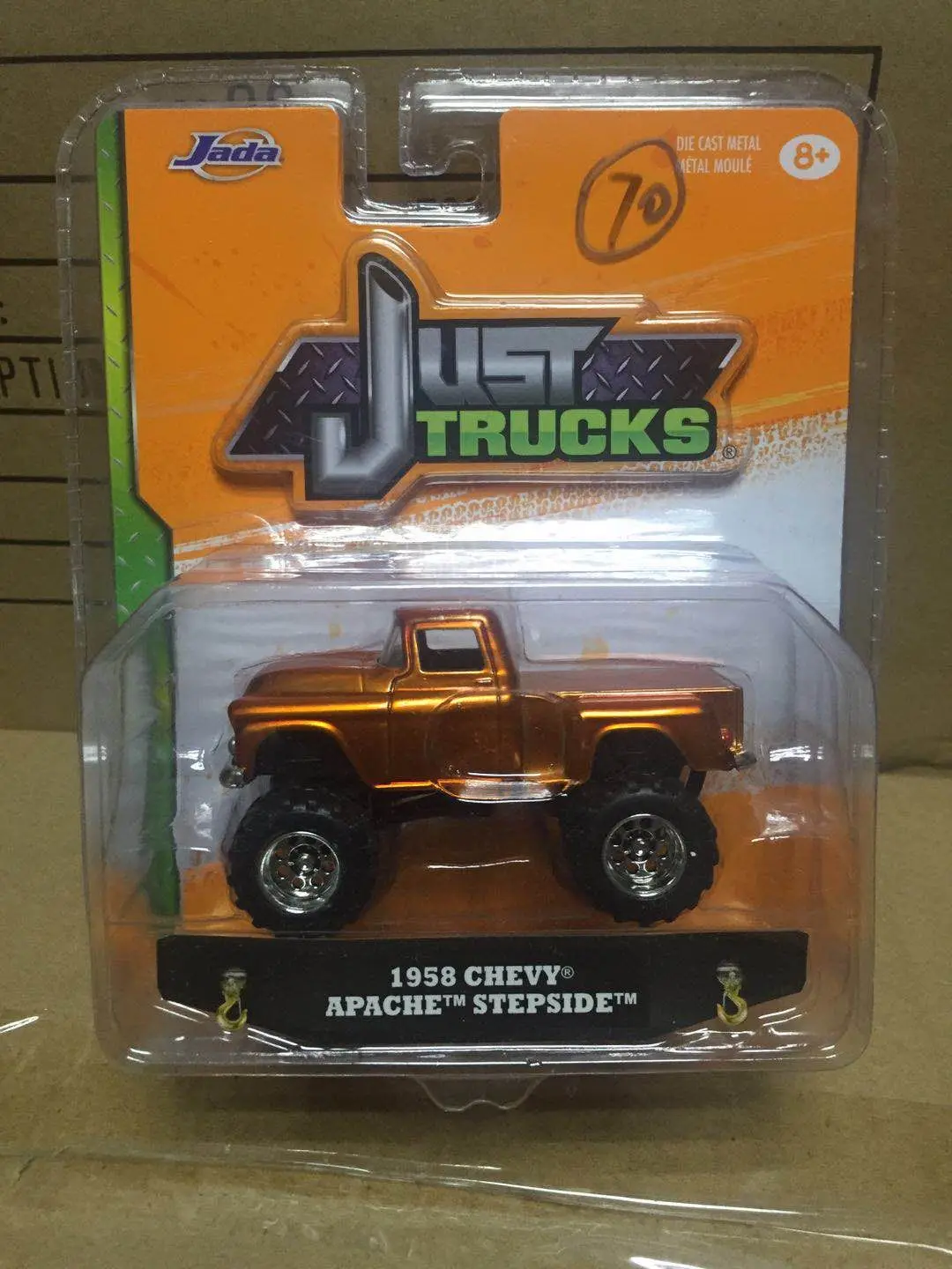 Игрушечный автомобиль Ja da 1:64 1958 Chevy Stepside игрушечный для детей модель автомобиля