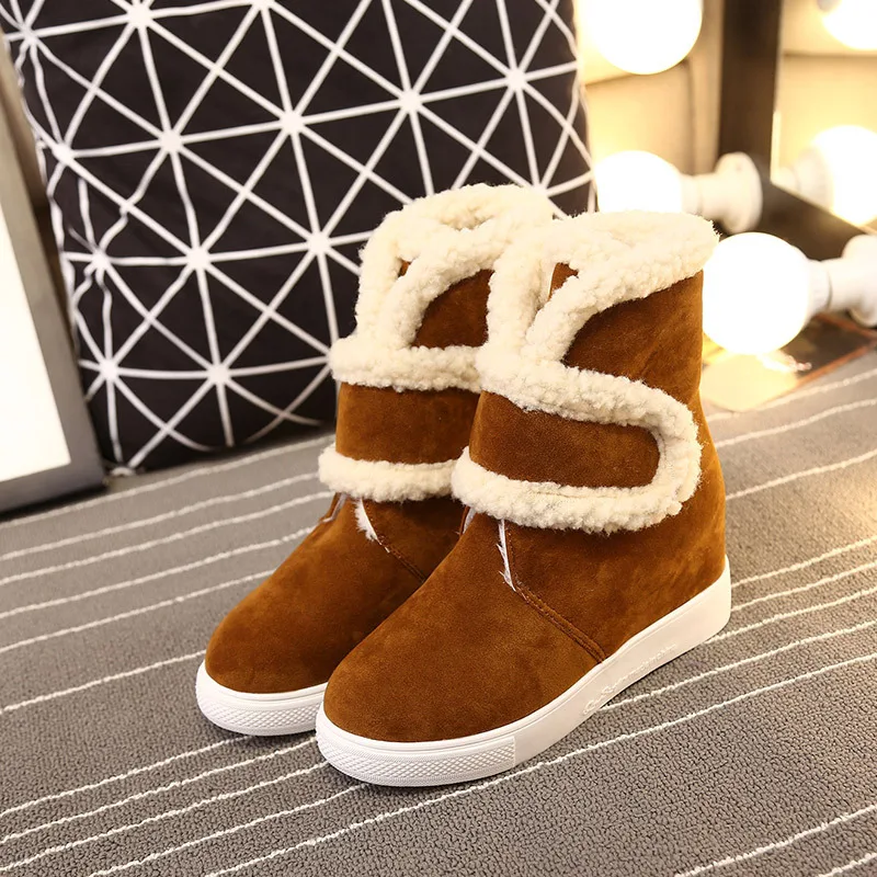Зимой 2017 года новый увеличился снегоступы скраб сапоги женские меховые размер