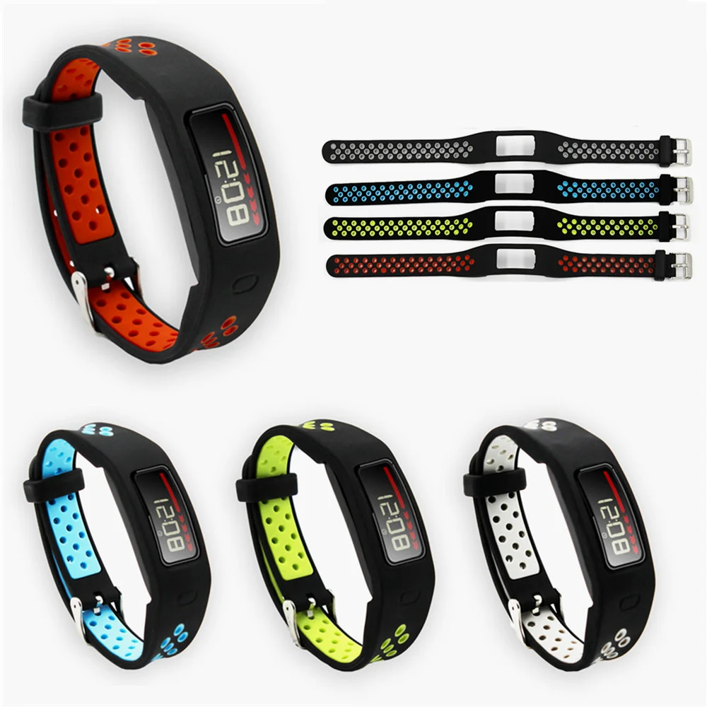 Силиконовый спортивный смарт-ремешок для часов Garmin Vivofit 1, умный Браслет, сменный смарт-браслет для Garmin 1, ремешок для часов