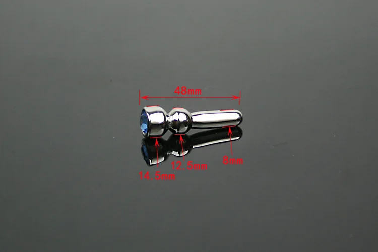 Men Mini Steel Urethral Plug Penis Jewelry Plugs Dilator Insert Toys | Красота и здоровье