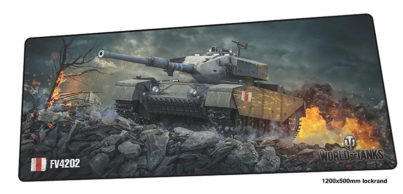 Коврик для мыши World of Tanks 1200x500 мм коврик XXL лучший игровой геймеров Новое
