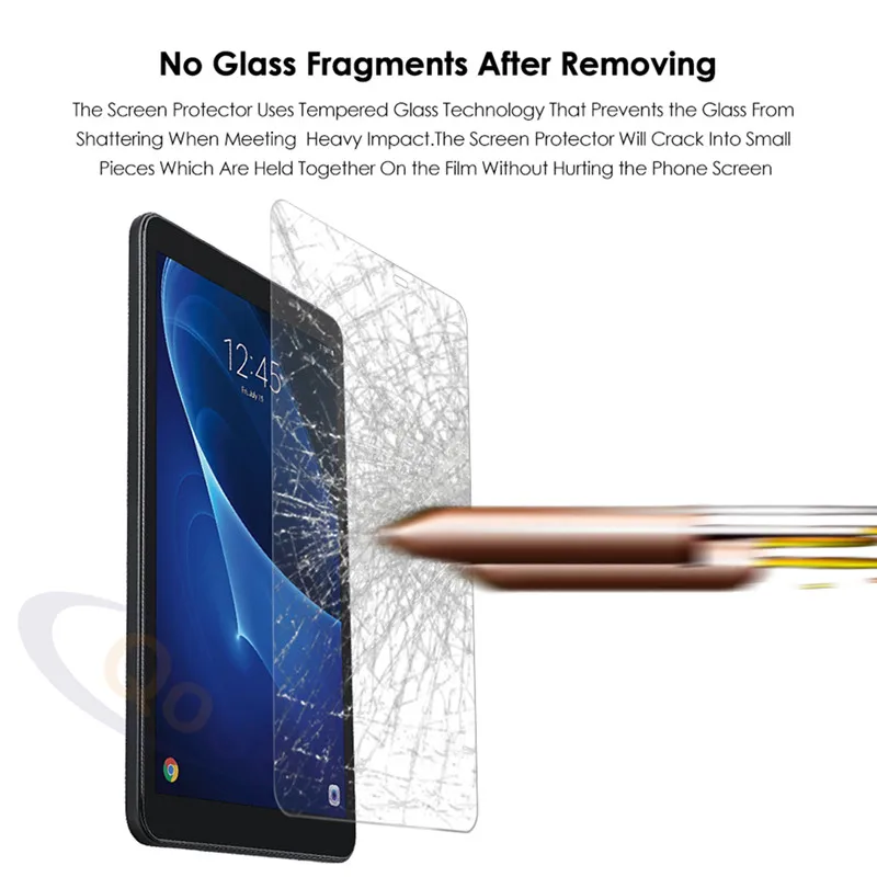 Qosea Защитная пленка для Samsung Galaxy Tab A A2 10 5 2018 T590 T595 Экран протектор ультра тонкий