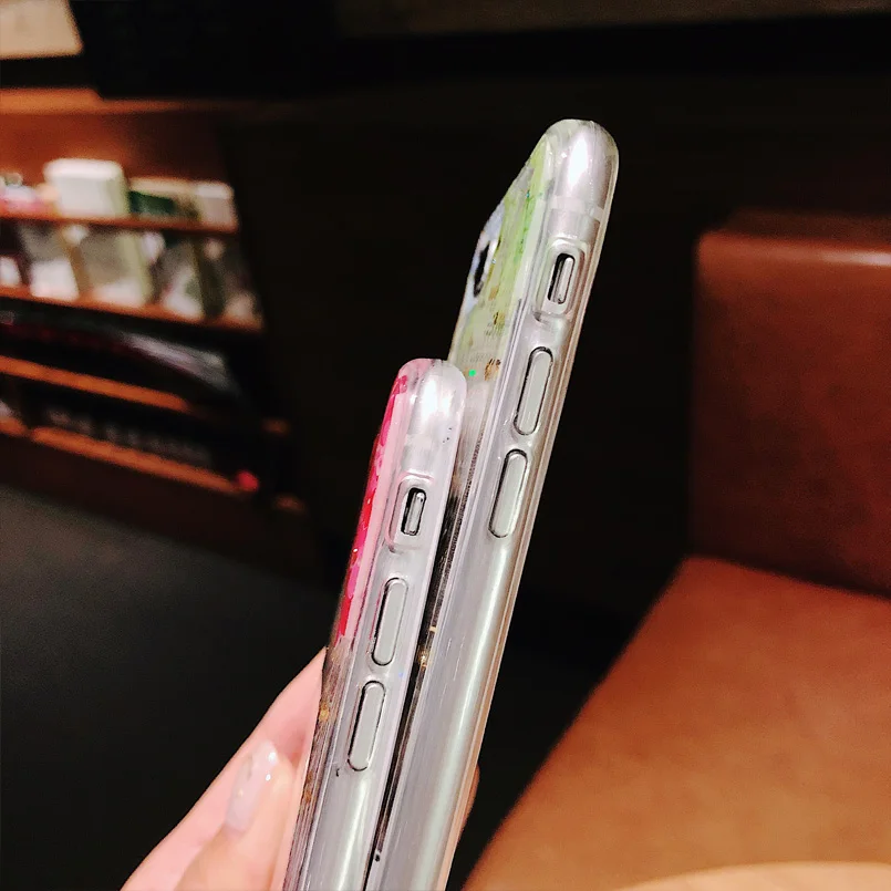 Роскошный чехол для iPhone 7 8 6 6s Plus платье с рисунком девочек PC + TPU X XS Max XR бампер Funda