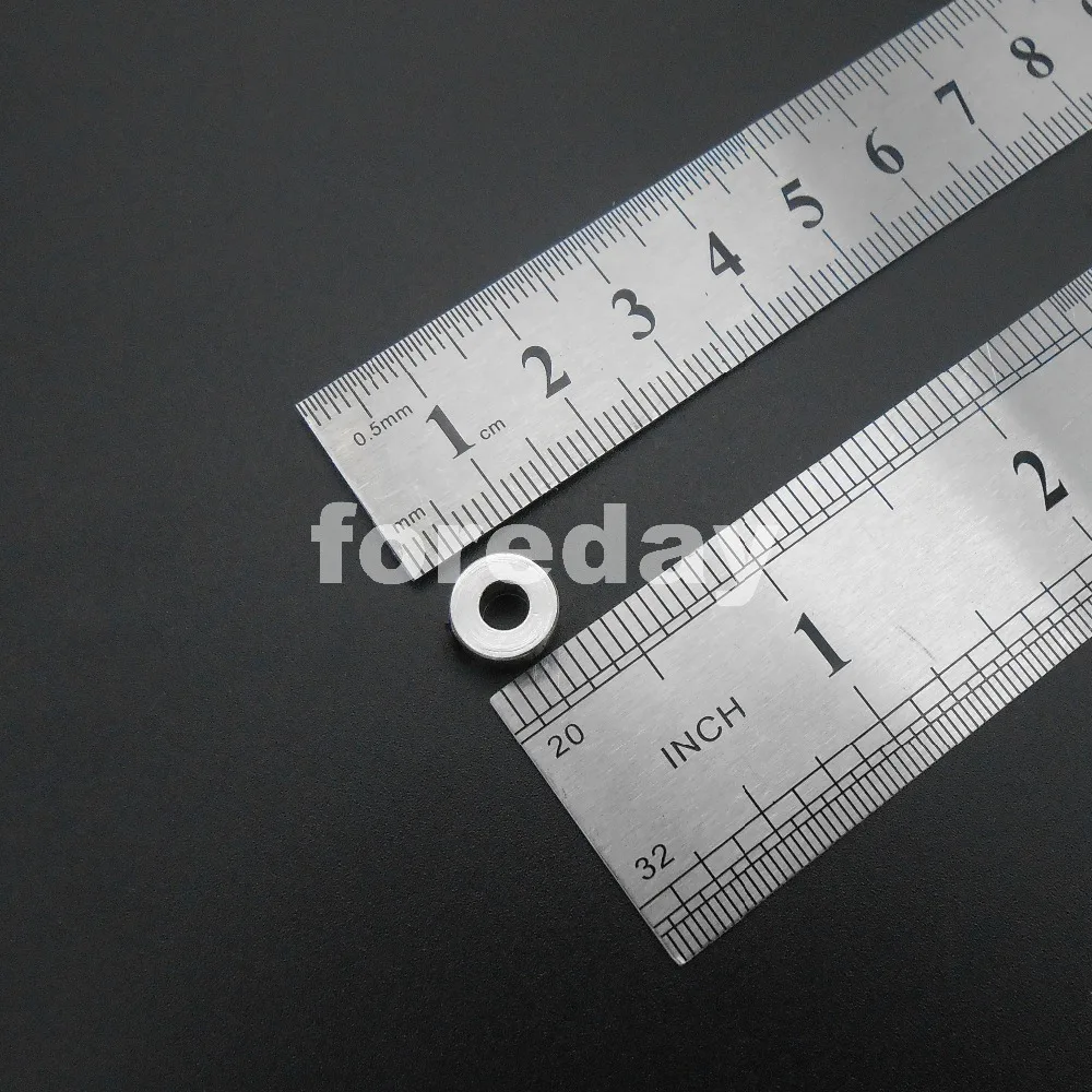 10 шт. DIY 4 мм 05 M4 толщина 5 металлическая втулка ось Втулка Вес = 1 8 г втулки вала из