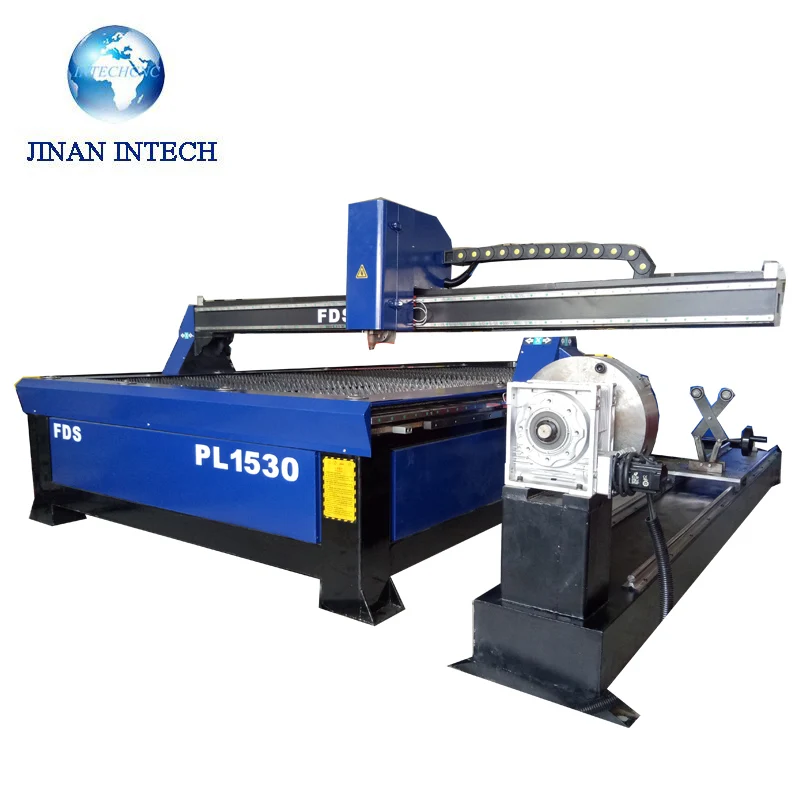 Jinan Intech 1325 1530 plasma metal cutting machine sheet Cut Plate and Pipe Metal | Инструменты