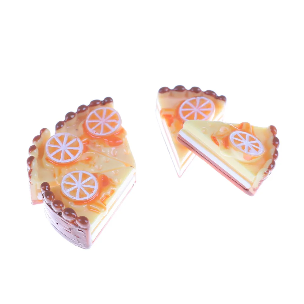 

Lovely 5PCS/lot Girl Kitchen Pretend Play Mini Food Cake Pizza Toys Kitchen Toys Children's Educational Toys