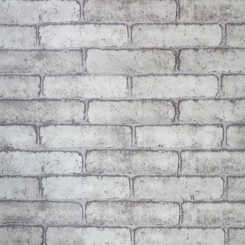 Съемный самоклеющиеся ПВХ 3D Винтаж кирпичный обои для Гостиная Кухня