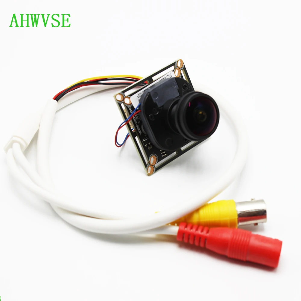 HD 5MP 4MP 2MP 1MP 1080P AHDH CCTV камера модуль PCB BNC кабель AHD камера Модуль плата для AHD камеры с рыбий глаз 1,8 мм объектив