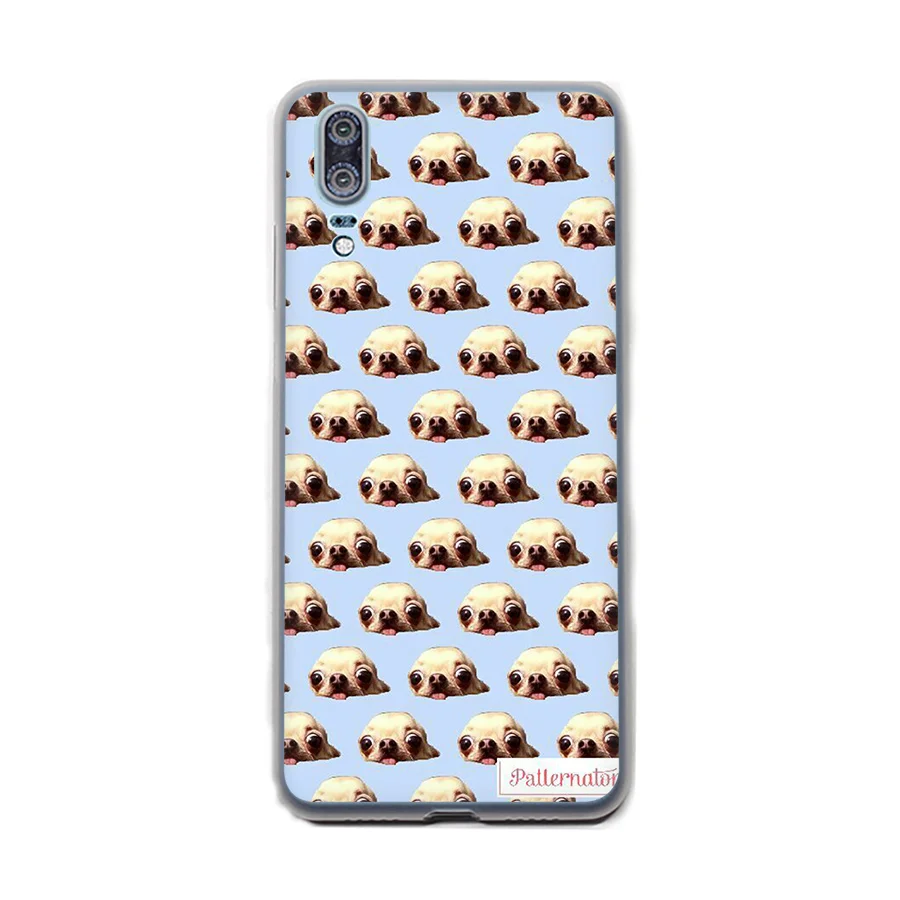 Чехол-накладка для Huawei P30 P9 P8 P10 P20 Lite Plus Pro MINI P Smart I Love My Chihuahua Dog Мопс окрашенный