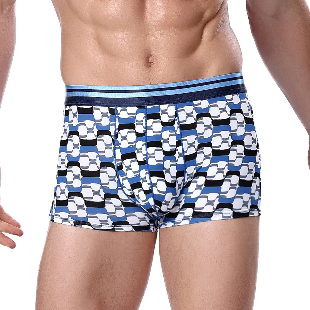 Нижнее белье для мужчин 2017 трусы геев 80% спандекса + 20% Модальные боксеры L XL XXL XXXL