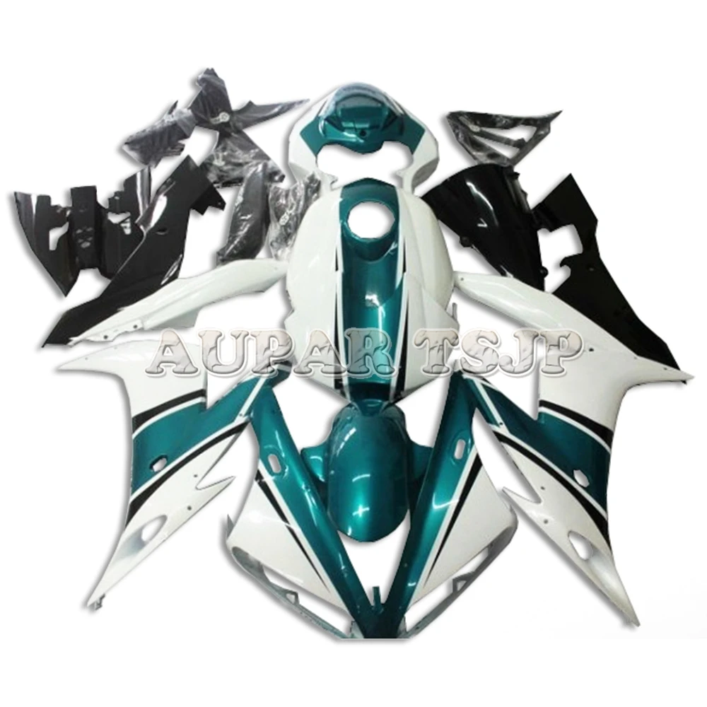 

BLUE GREEN JEWEL Fairing Kit For Yamaha YZF1000 R1 2004 2005 2006 04 - 06 Motorcycle ABS Injection Complete Cowlings
