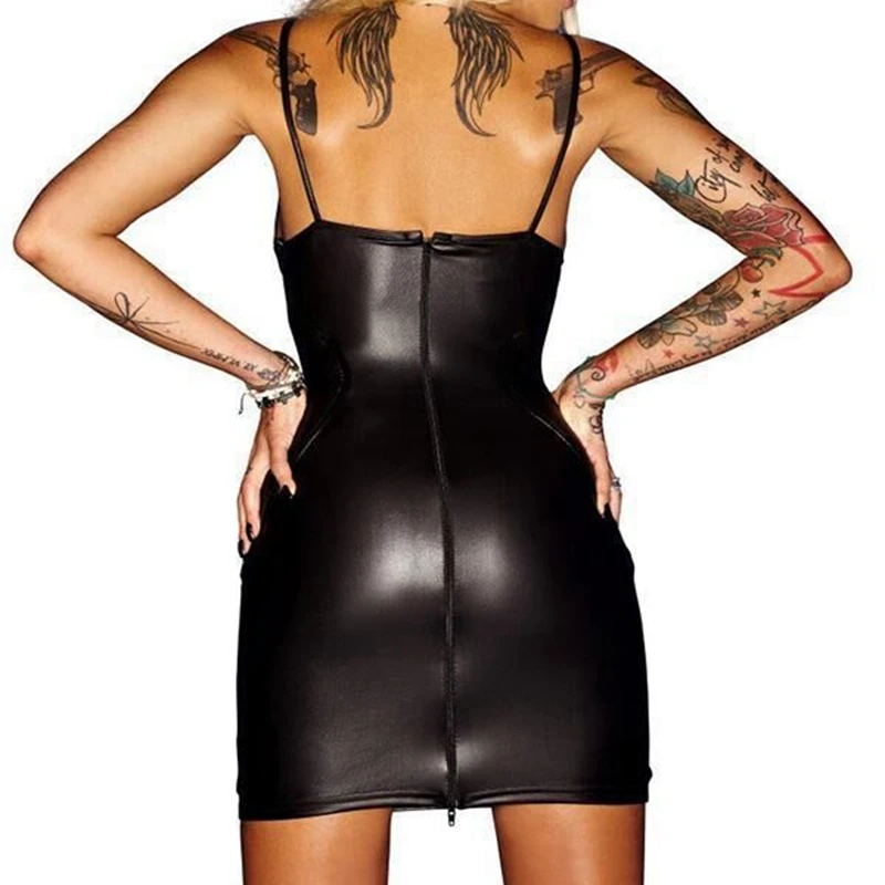 Новое Сетчатое шифоновое клубное мини платье с рукавом кружевное виниловое