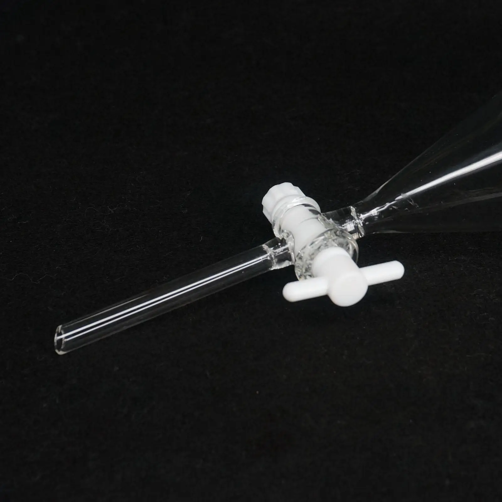 1000 мл Стандартный стопор стеклянная груша в форме сепаратора Воронка с PTFE