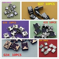 60pcslot 6 kinds mini usb socket connector for tail charging mobile phone data interface high quality sell at a loss yt2064