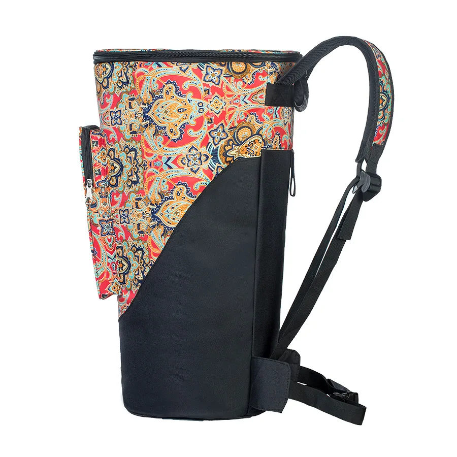 YUEKO Djembe Bag Sturdy Shoulder Straps High Quality and Durable African Drum Triple-layer Construction 12/14 inch | Спорт и