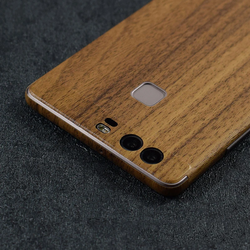 Дерево волокно Декор задняя для huawei P9 P9Plus мобильный телефон матовый протектор Plus