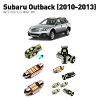 led interior lights for subaru outback 2010 2013 8pc led lights for cars lighting kit automotive bulbs canbus