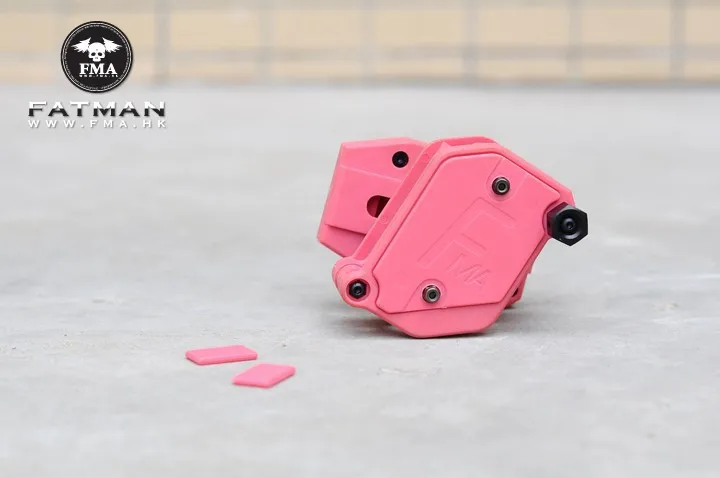 IPSC USPSA IDPA соревнование стрельба тактический мульти-Угол регулировки скорости стрелок пистолет подсумок Маг кобура держатель - Цвет: PINK