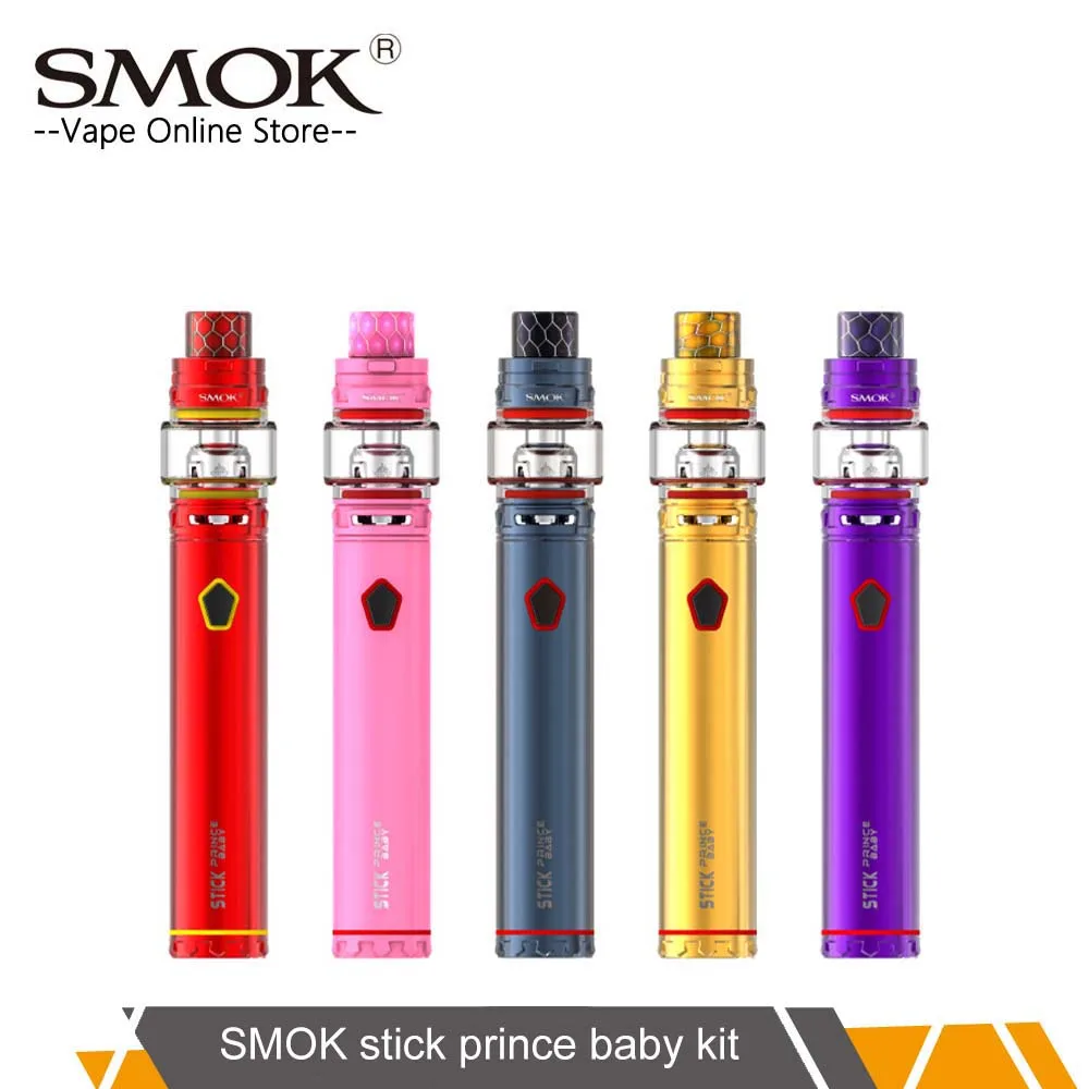 Оригинальная палочка Prince Baby Kit с 4 5 мл TFV12 Tank и 2000 мАч батарея E-испаритель для