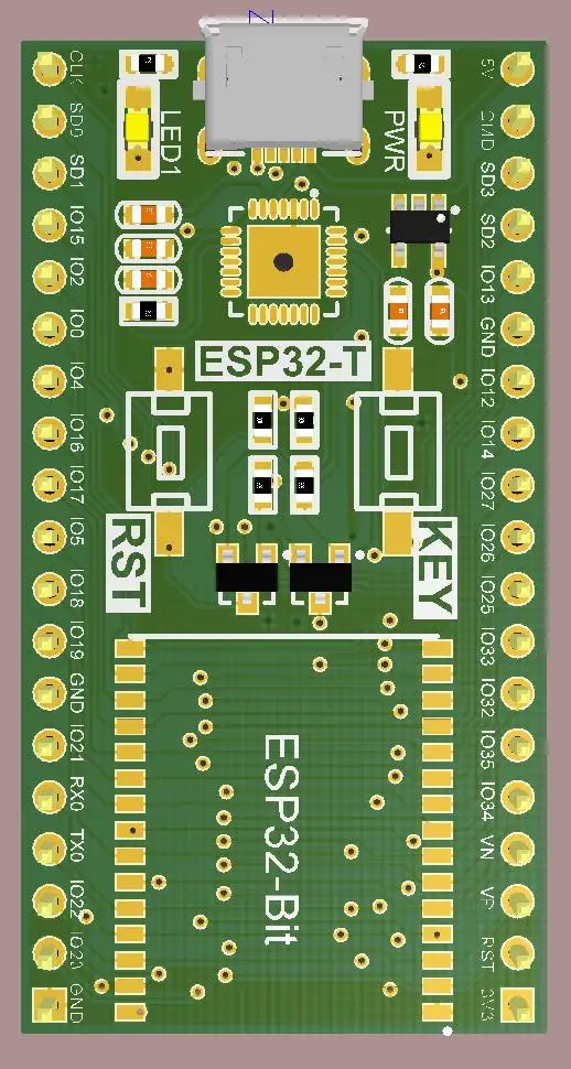Макетная плата ESP32S беспроводная совместимая с модулем Bluetooth и Wi Fi поддержкой в