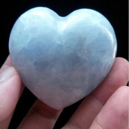 

Natural Crystal Sparkling Blue Celestite Mineral Specimen heart healing