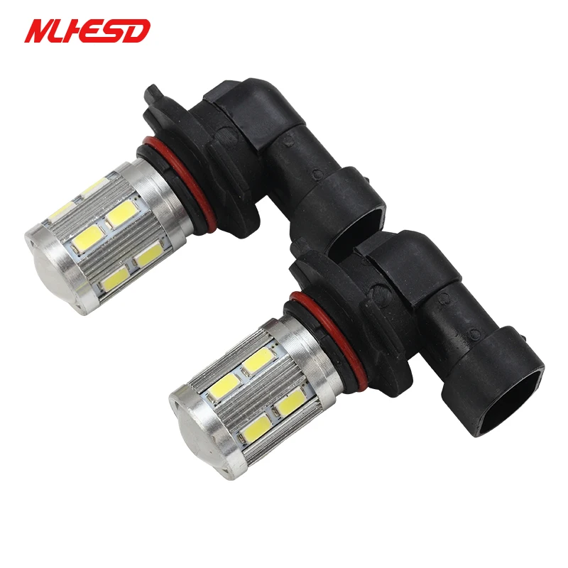 10X HB4 9005 9006 12SMD 5630 Cree чип с объективом супер белый светодиодный лампы 6000K 12V 15W