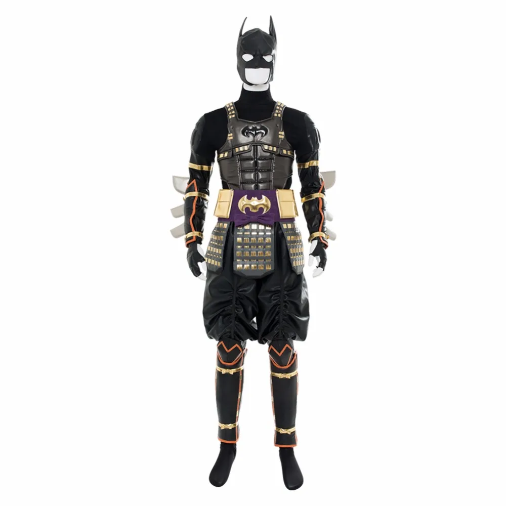 Фильм Бэтмен ниндзя Бэтмен Косплэй костюм Hallowen карнавал Косплэй наряд праздник супергерой костюм накидка для взрослых
