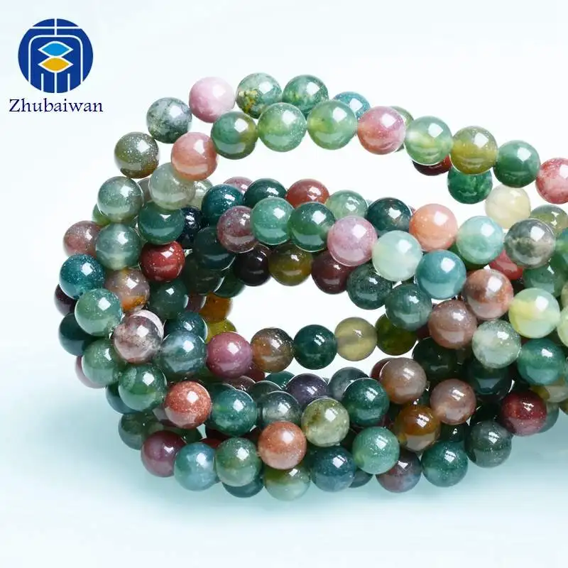 Оптовая продажа круглые бусины из Красного камня 8 мм для изготовления ювелирных