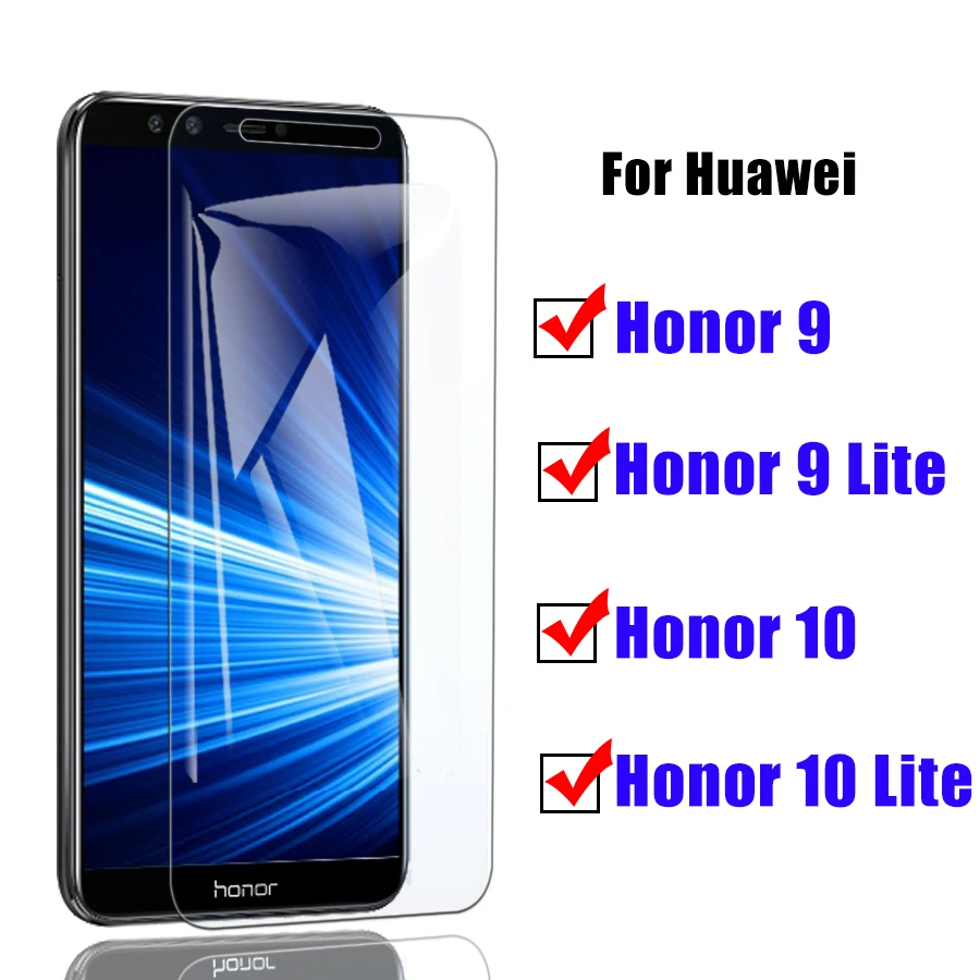 Honor 10 легкое Защитное стекло для huawei 9 lite защита экрана закаленное 10lite